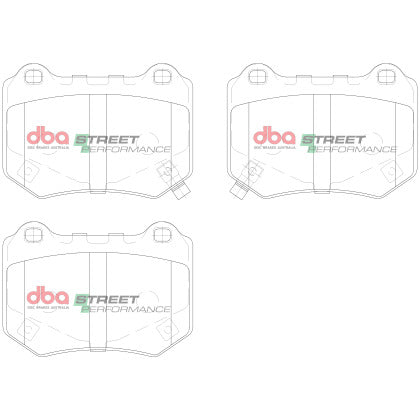 DBA 18-21 Subaru STI Rear SP Performance Brake Pads