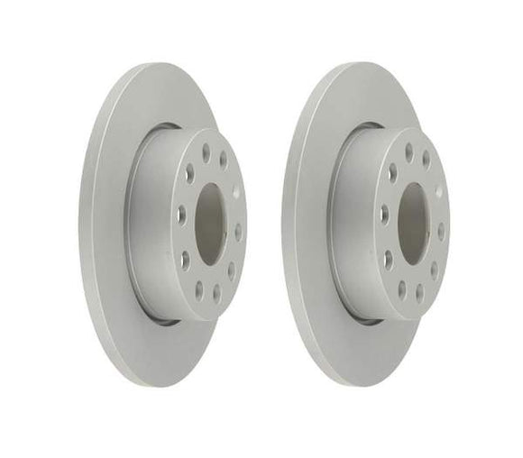 Rear Rotor Kit (256mm Solid) - VW/Audi / A3 / Mk5 / GTi / Jetta / Rabbit