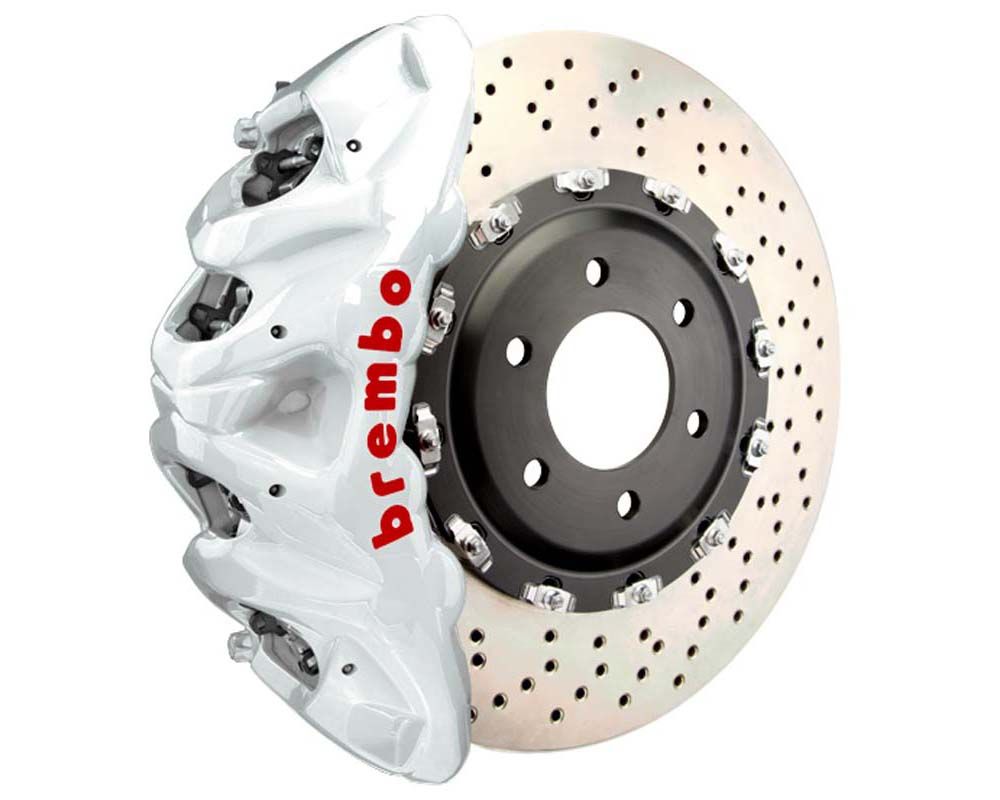 Brembo GT Front Big Brake Kit 412x38 2-Piece 8-Piston Drilled Rotors