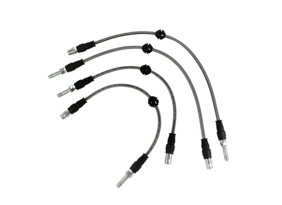 Flat 6 Motorsports - Performance Stainless Steel Brake Lines (Macan)