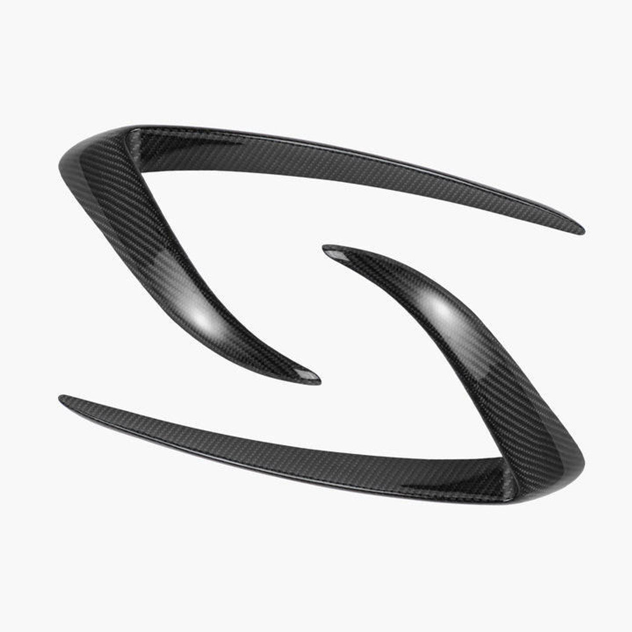 Fabspeed Tesla Model 3 Carbon Fiber Fog Light Trim