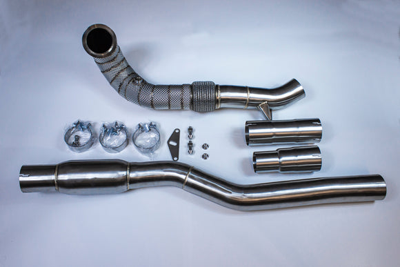 MQB AWD Catless Downpipe MK7 MK7.5 8V 8S