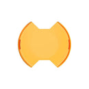 KC HiLiTES 6in. Light Shield for SlimLite LED - Amber-1