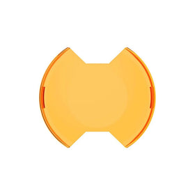 KC HiLiTES 6in. Light Shield for SlimLite LED - Amber