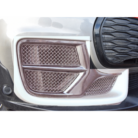 Zunsport Mini Clubman JCW Front Grille Set - Silver Finish