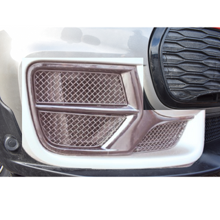 Zunsport Mini Clubman JCW - Outer Grille Set - Silver Finish