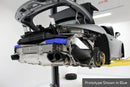 Flat 6 Motorsports - Silicone Charge Pipes for AWE/AMS Intercoolers to IPD Y-Pipe (991 Turbo)-7