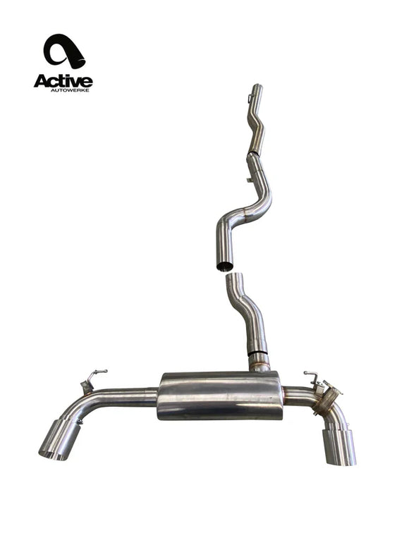Supra MKV full exhaust system – brush tips 2020+ Supra MKV A90/A91 B58