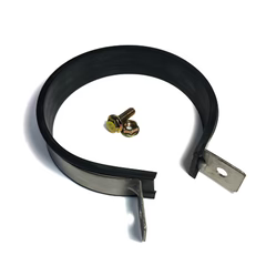 Ticon Industries 6in Canister w/ EPDM Rubber Muffler Strap