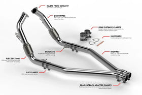APR Midpipe Exhaust System - Audi B9 SQ5 | MPK0009 - 0