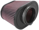 K&N Universal Clamp-On Air Filter 3.5in Flg ID x 8.5x5.25in B OD x 6.25x4in T OD x 5.5in H-3