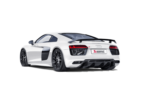Akrapovic 16-17 Audi R8 5.2 FSI Coupe/Spyder Slip-On Line (Titanium) w/ Carbon Titanium Tips