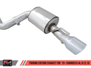 AWE Touring Edition Exhaust for 15+ Charger 6.4 / 6.2 SC - Non-Resonated - Chrome Silver Tips-4