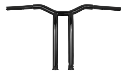Burly Brand Dominator Raked Bar 14in - Gloss Black