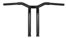 Burly Brand Dominator Raked Bar 14in - Gloss Black-1