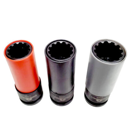 Counteract Socket Pro  6 Way Socket Set 17mm, 19mm, 21mm