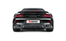 Akrapovic 14-15 Porsche 911 Turbo/Turbo S (991) Rear Carbon Fiber Diffuser - Matte-6