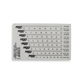 MSD Timing Tape - Harmonic Balancer - 5.25" to 8.00"