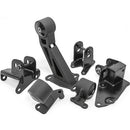 Innovative 96-00 Civic J-Series Black Steel Mounts 95A Bushings (EG/DC Subframe)-1