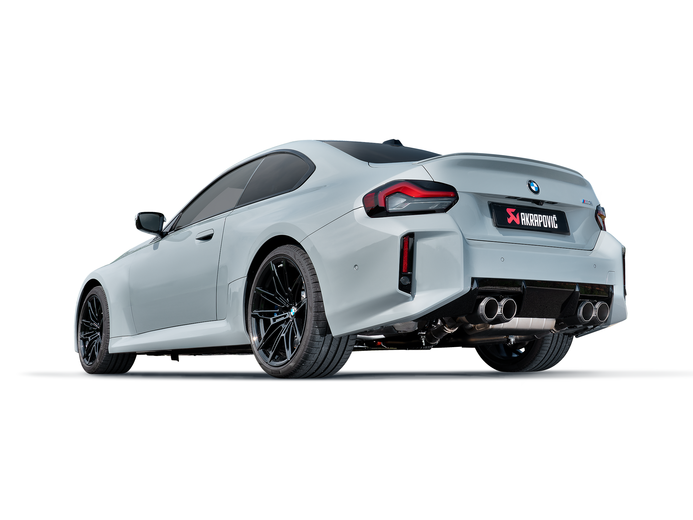 Akrapovic 2023 BMW M2 (G87) Slip-On Line (Titanium) (Req. Tips)