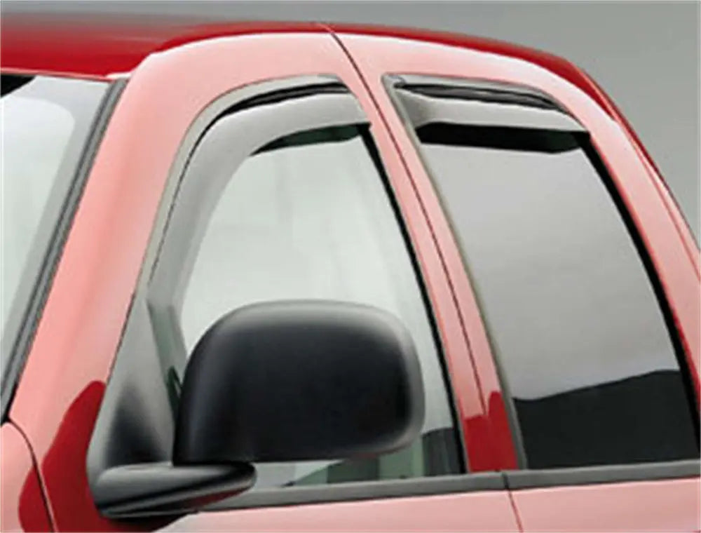 EGR 02-08 Dodge F/S Pickup Quad Cab New Body In-Channel Window Visors - Set of 4 (572451) - 0