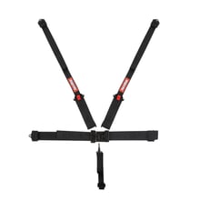 RACEQUIP L & L 5PT HNR SEAT BELT BLACK