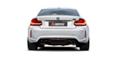 Akrapovic 2018+ BMW M2 Competition/M2 CS (F87N) Slip-On Line (Titanium) w/Carbon Fiber Tips-5