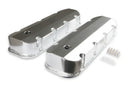 Mr. Gasket Fabricated Aluminum Valve Covers with Breather Holes - Short Bolt 1965-2000 Chevrolet 396-454 Big Block-1