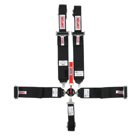 Simpson 29102BKH LCL 62" Lap FM 5-Point PU Harness Black