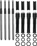 S&S Cycle 99-17 BT Models Quickee Pushrods w/ Gloss Black Covers-1