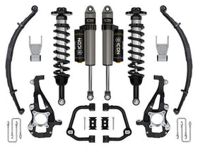 21-23 Ford F150 Tremor 4WD 3.5-4.5in Stage 2 Suspension Sys Tubular UCA / Leaf Pack