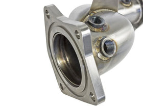 aFe Twisted Steel Down-Pipe (Race) - 0