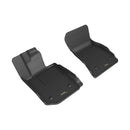 3D MAXpider 22-23 BMW 2 Series Coupe A/T Only KAGU 1st & 2nd Row Floor Mats - Black-1