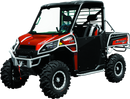 DragonFire Racing UTV Doors - Fits Polaris Ranger XP 900 13-19- Ranger 1000-1