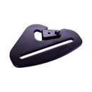 RaceQuip Snap Hook End Seat Belt Mounting Hardware / Fits 3 In. Belts / Forged Steel - Black-1