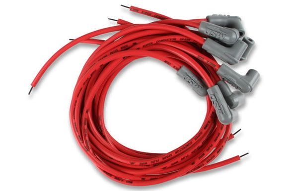 MSD Wire Set. Super Conductor. 8-cyl. 90 Plug. Socket/HEI Cap