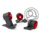 Innovative 90-93 Integra B-Series Black Steel Mounts 60A Bushings-1