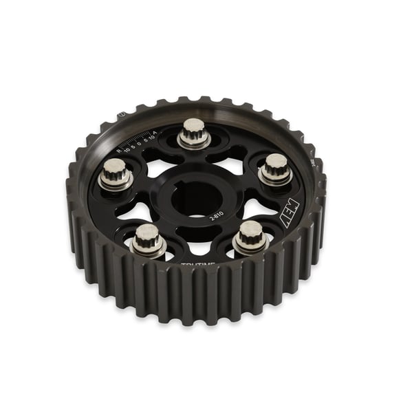 AEM 90-91 Acura Interga RS LS GS & GSR/ 99-00 Honda Civic Si Black Tru-Time Cam Gear - 0