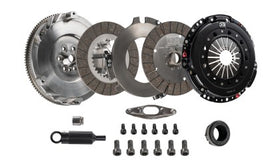DKM Clutch VW MK4 R32 MS Twin Disc Clutch Kit w/Steel Flywheel (660 ft/lbs Torque) - 0