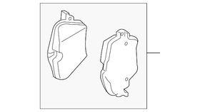 Brake Pads - BMW (34-10-8-837-161) Front 2023-24 X1/X2