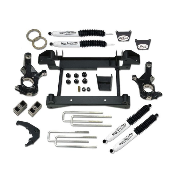 Tuff Country 01-06 Chevy Silverado 1500HD 4x4 4in Lift Kit (w/One Piece Sub Frame SX8000 Shocks)