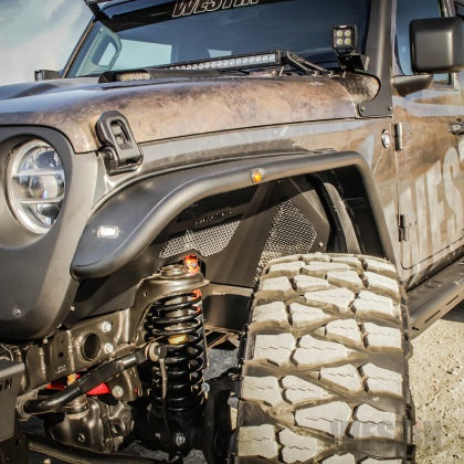 WESTIN AUTOMOTIVE TUBE FENDERS: 2018+ JEEP WRANGLER/GLADIATOR