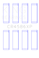 King Mitsubishi 4B11T EVO X 2007+ (Size STD) Performance Rod Bearing Set-2