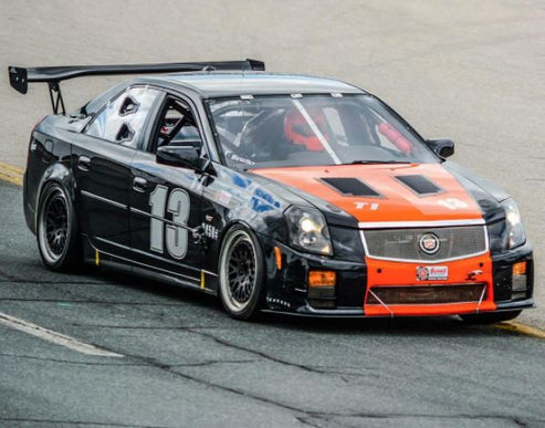 CARBON FIBER Wind Splitter With Rods Cadillac CTS-V 2004-07