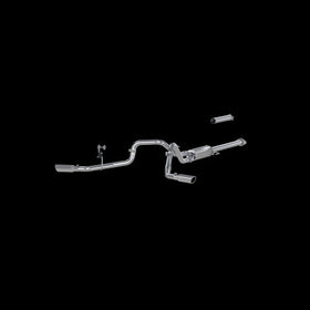 MBRP 2015 Ford F-150 2.7L / 3.5L EcoBoost 2.5in Cat Back Dual Side Split Alum Exhaust System