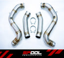 AMG M177 E63 Race Downpipes-1