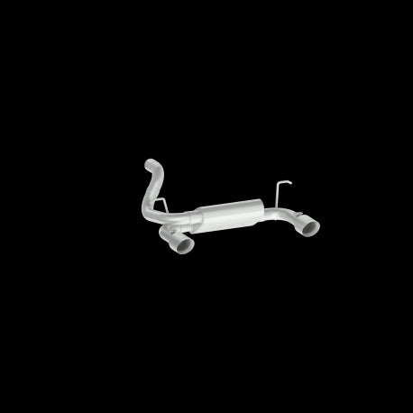 MBRP 2018+ Jeep Wrangler (JL) 3.6L V6 Dual Rear Exit Axle Back T409 Exhaust System