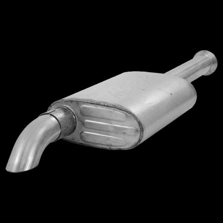 MBRP 00-06 Jeep Wrangler (TJ) Inline-4 2.5L Inline-6 4.0L Cat Back Single Off-Road Turn Down Alum Ex