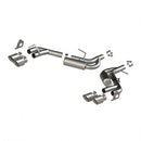 MBRP 16-19 Chevrolet Camaro V6 2.5in T304 NPP Dual Axle Back Exhaust w/ 4in Quad Dual Wall Tips-1