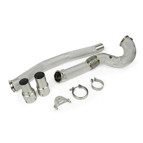 JDY 4" Catless Downpipe for Gen4 MQB Golf 8 GTI/R A3/S3 8Y - 0